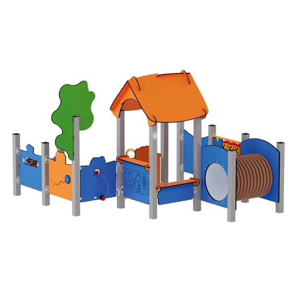 Quadro Me Baby Häuschen mit Tunnel 12320