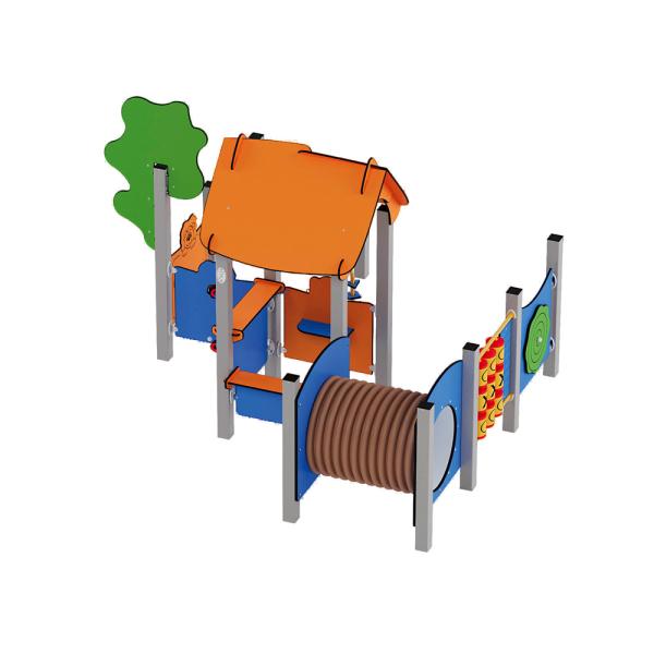 Quadro Me Baby Häuschen mit Tunnel 12320