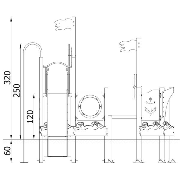 Quadro Me Piratenschiff