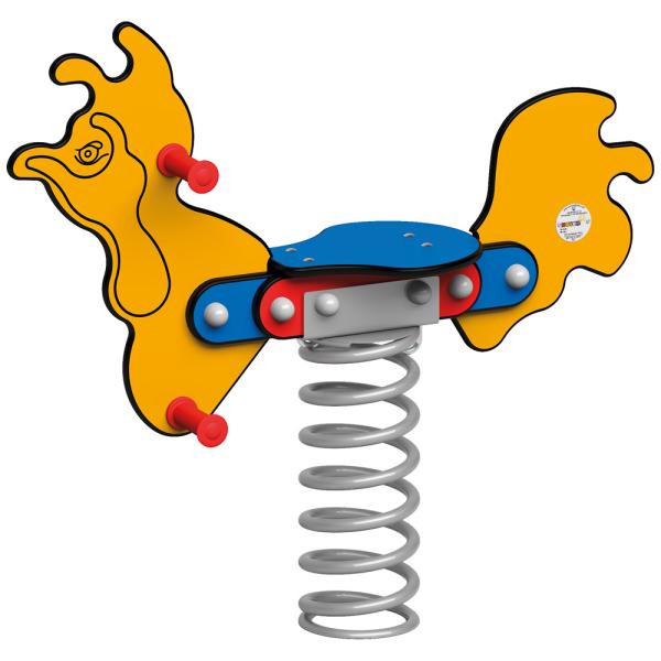 Federwippe Hahn, Beton-Bodenanker