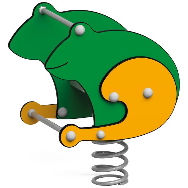 Federwippe Frosch, Beton-Bodenanker