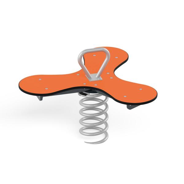 Federwippe 3er-Board, Beton-Bodenanker