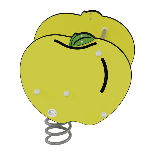 Federwippe Apfel, Beton-Bodenanker