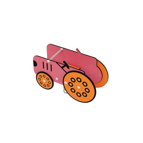 Federwippe Traktor Urbi-A (altrosa), Beton-Bodenanker