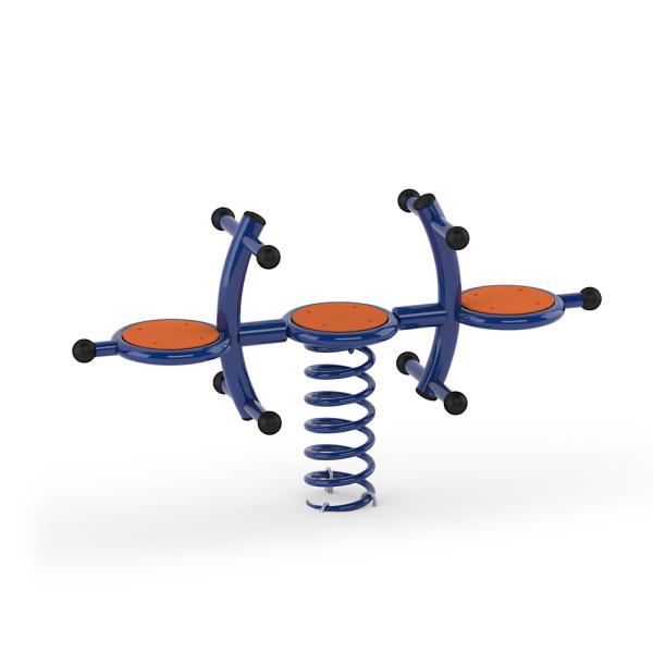 Action4kids Federwippe Duo, Metall-Bodenanker