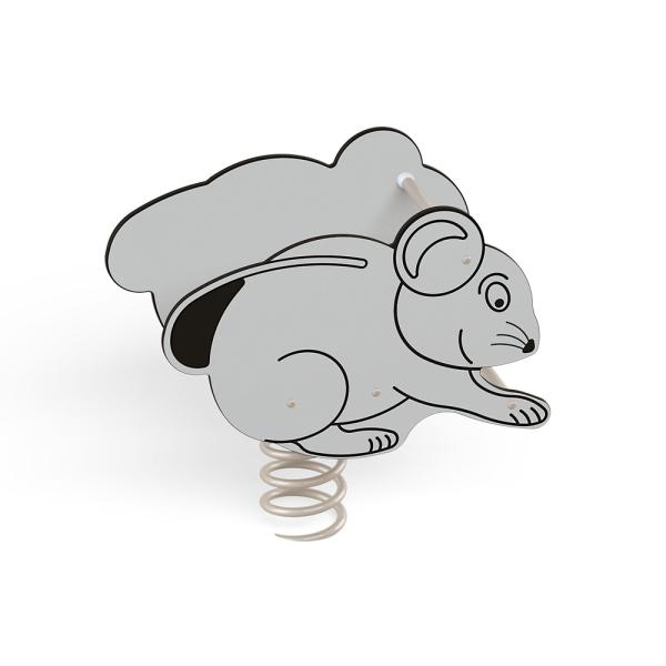 Federwippe Maus, Beton-Bodenanker