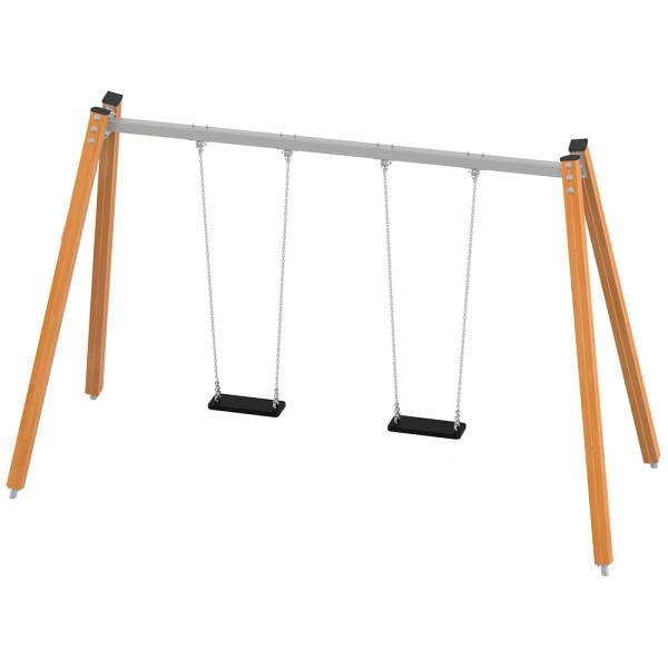Quadro H Doppelschaukel - Gestell