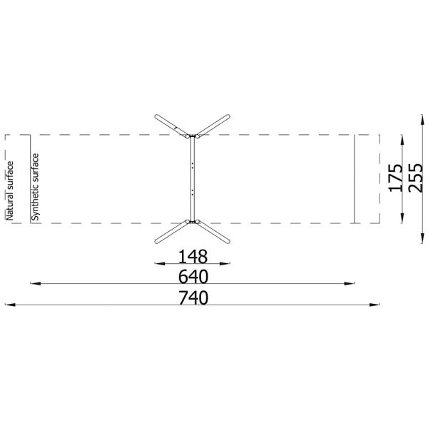 Verto Einfachschaukel - Gestell