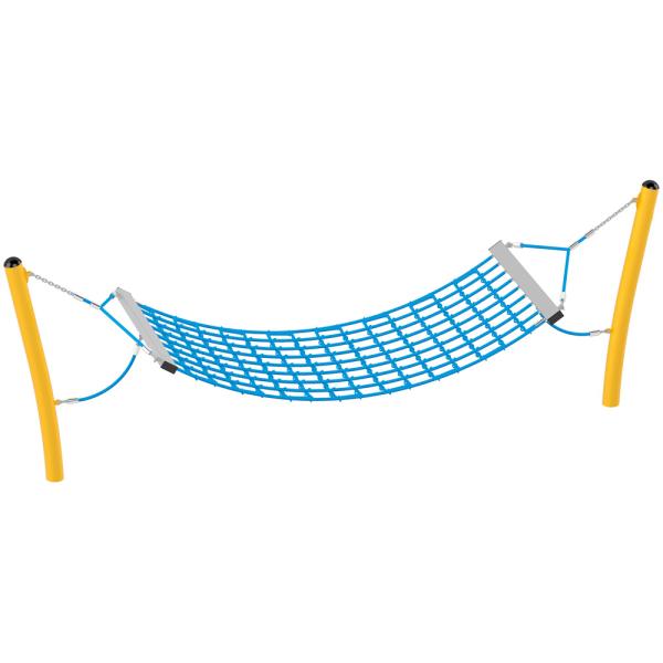 Hängematte, Metallpfosten