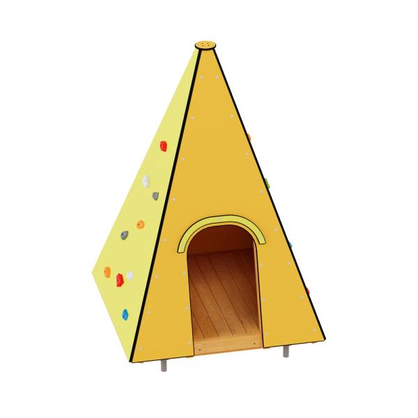 Milo Tipi mit Kletterwänden
