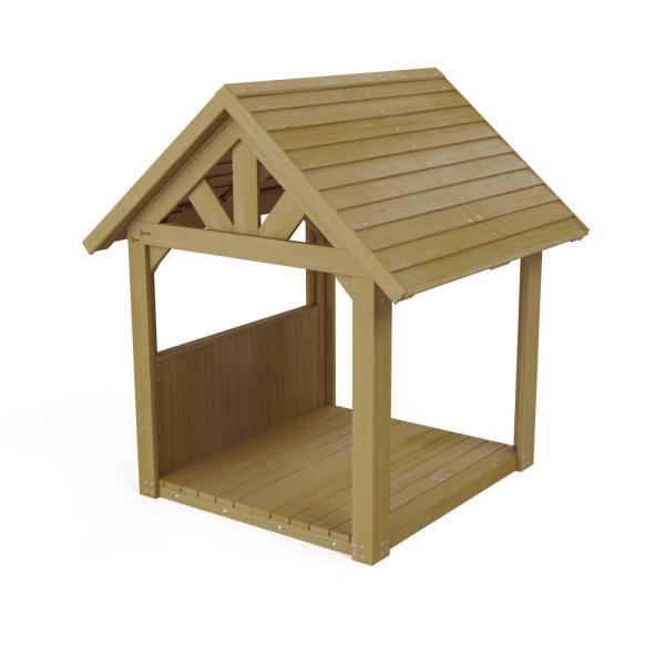 Terra Holzhäuschen, offen