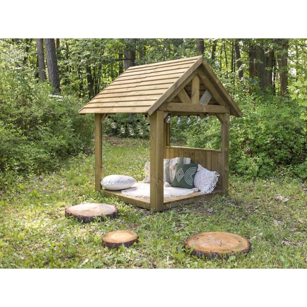 Terra Holzhäuschen, offen