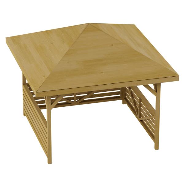 Terra Pavillon, ohne Boden