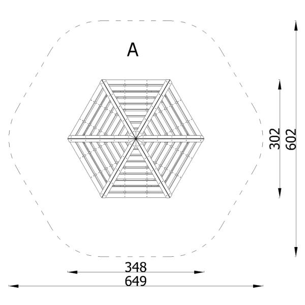 Terra Sandkasten-Pavillon