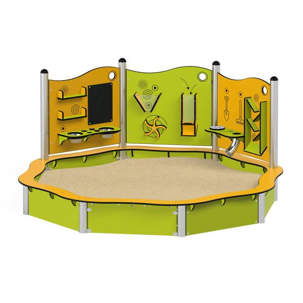 Milo Sandkasten mit Spielwänden