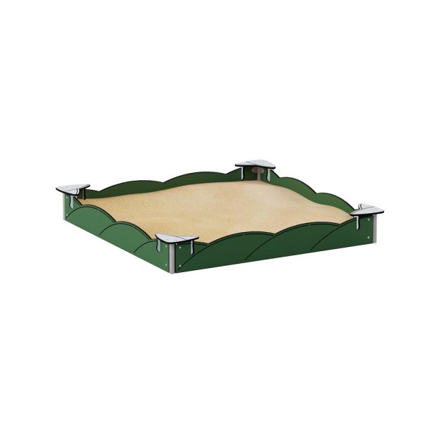 Queco Sandkasten Rc, 2 x 2 m