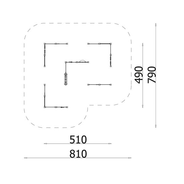 Quadro H Simple Labyrinth