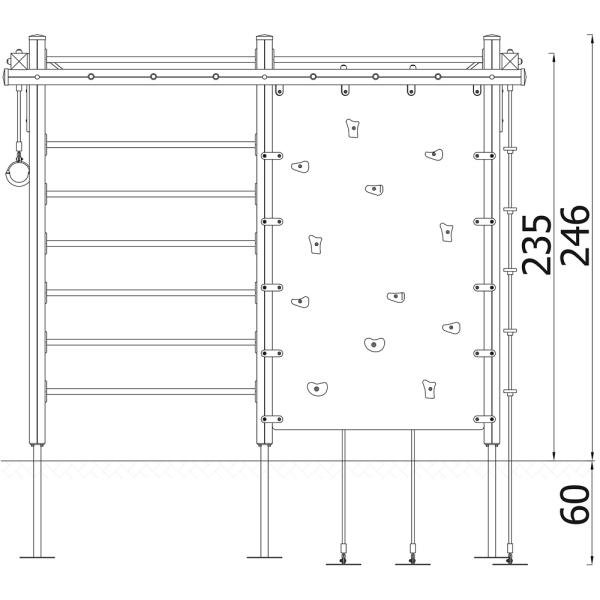 Quadro H Kletterkombi
