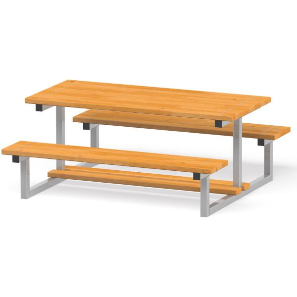 Sitzgruppe ohne Rückenlehne