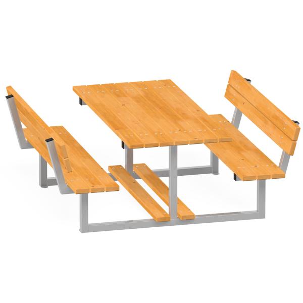 Sitzgruppe mit Rückenlehne