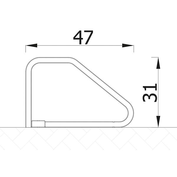 Fahrradständer Spartan