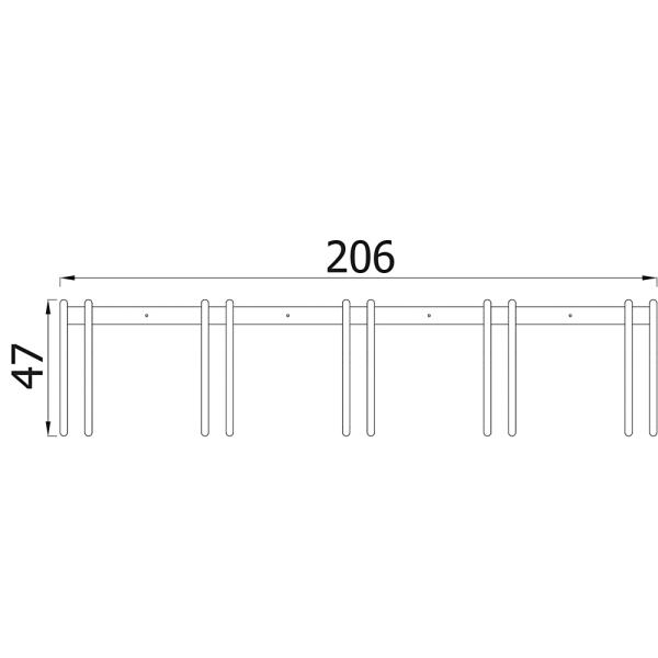 Fahrradständer Spartan