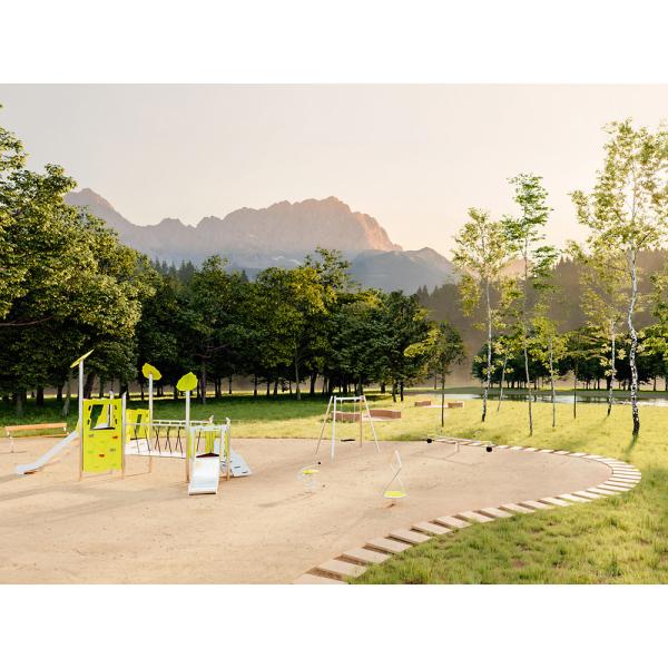 Verto 2er-Wippe, Edelstahl