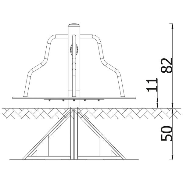 Verto Stehkarussell 120