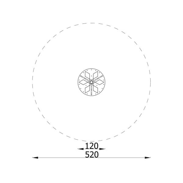 Verto Stehkarussell 120