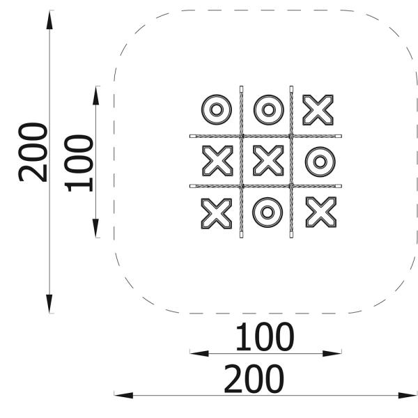 Terra Outdoor-Tic-Tac-Toe