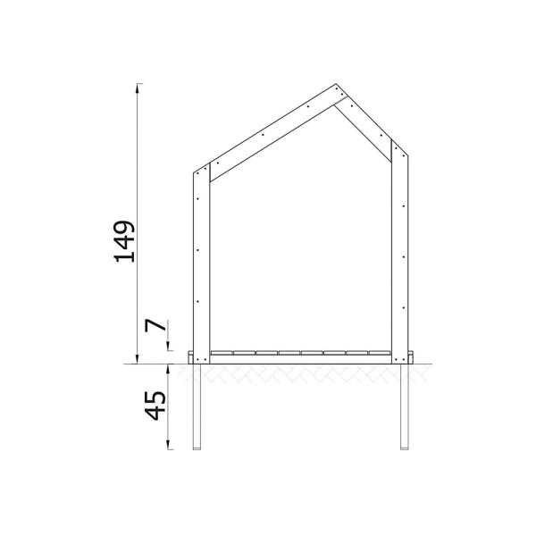 Terra Häuschen Regenbogen