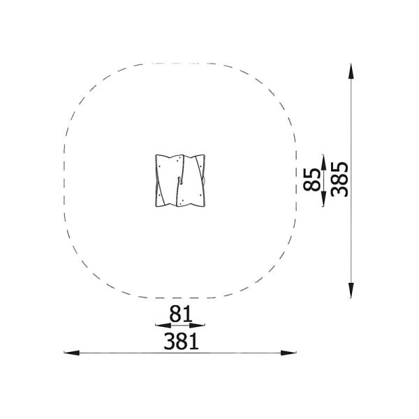Urbi H Set 1 - B (Wände pastelltürkis)