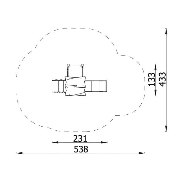 Urbi Me Set 2 - B (Wände pastelltürkis)