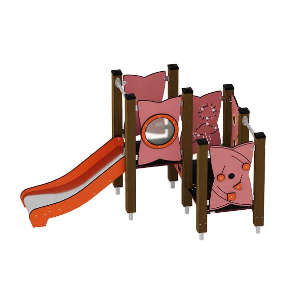 Urbi H Set 3 - A (Wände altrosa)