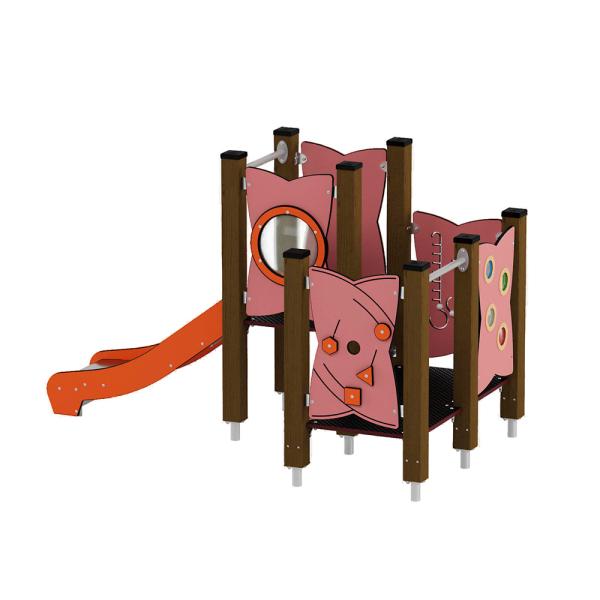 Urbi H Set 3 - A (Wände altrosa)