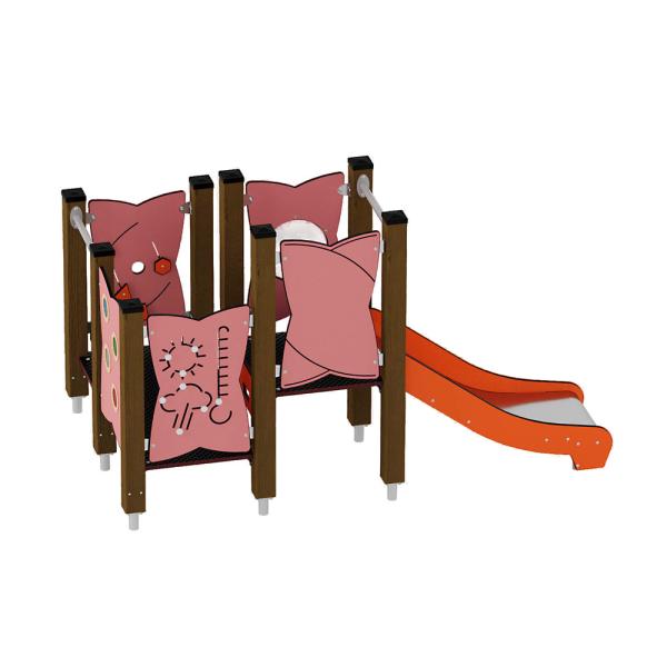 Urbi H Set 3 - A (Wände altrosa)