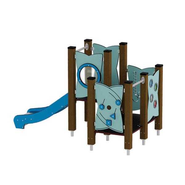 Urbi H Set 3 - B (Wände pastelltürkis)