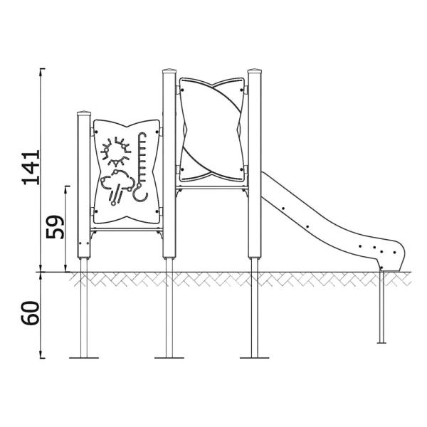 Urbi H Set 3 - C (Wände blassgrün)
