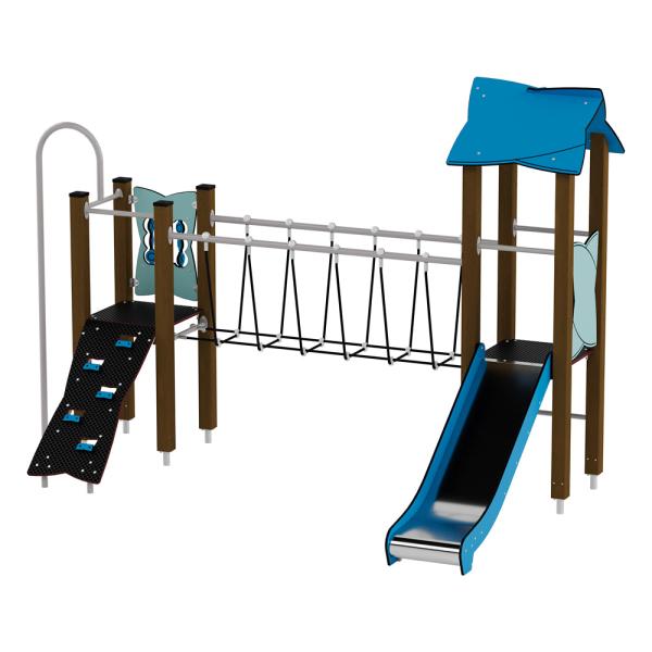 Urbi H Set 6 - B (Wände pastelltürkis)