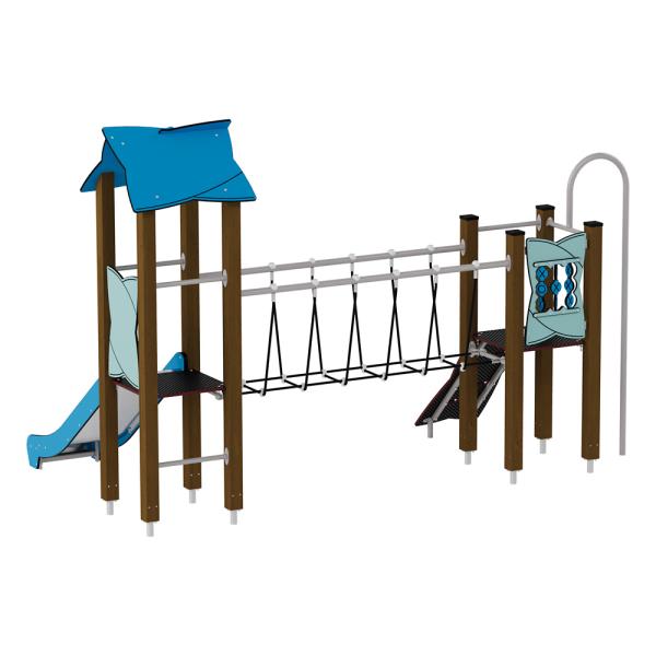 Urbi H Set 6 - B (Wände pastelltürkis)