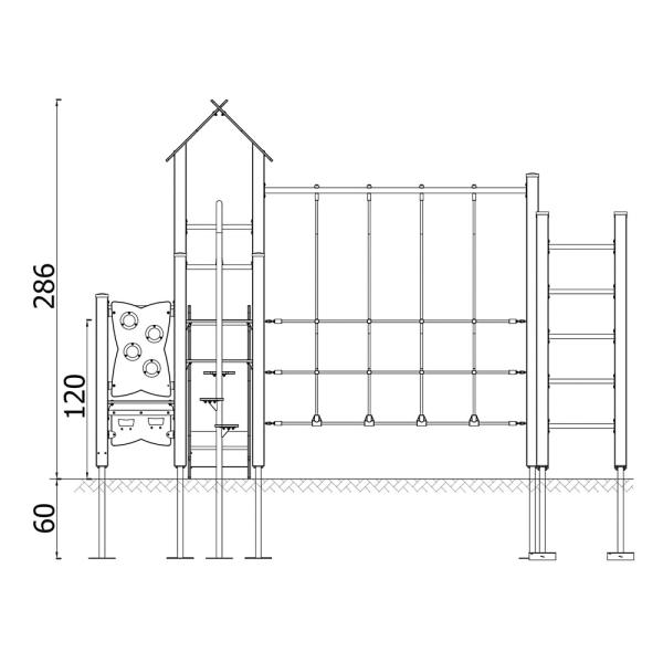 Urbi H Set 7 - C (Wände blassgrün)