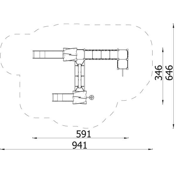 Urbi H Set 8 - A (Wände altrosa)