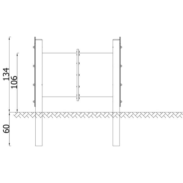 Robinio Kriechtunnel