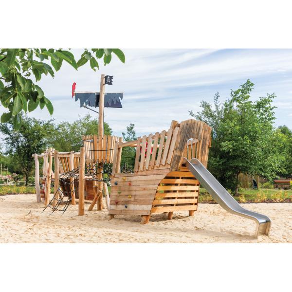 Robinio Schiff Kapitän Schwarzbart