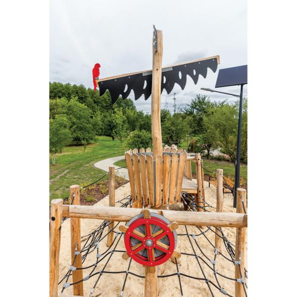 Robinio Schiff Kapitän Schwarzbart