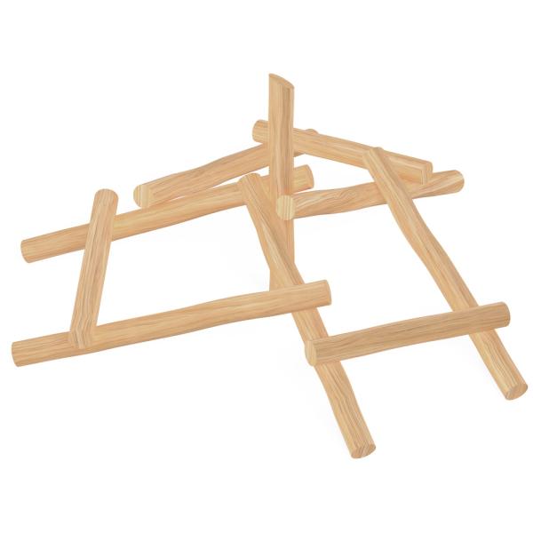 Robinio Kletterstapel