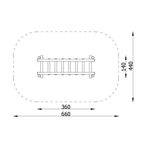 Robinio Hängebrücke