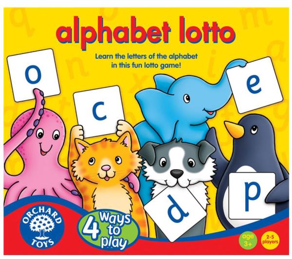 Alphabet Lotto in Kartonbox