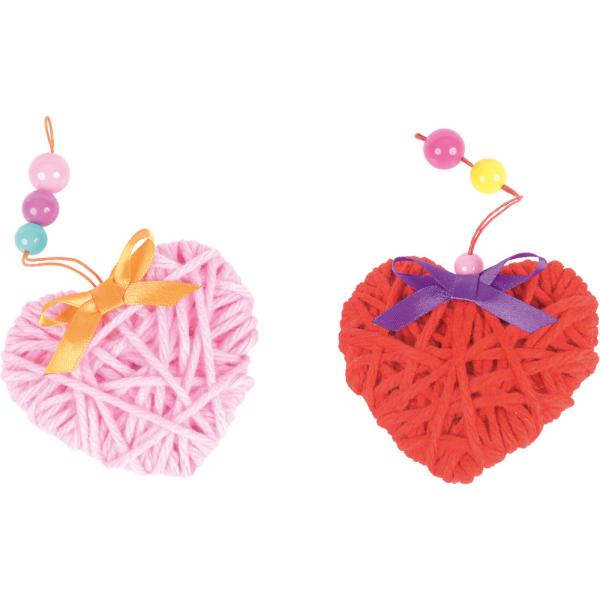 Herz aus Wolle