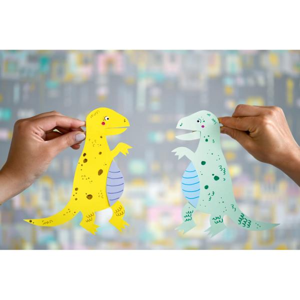 Hungriger Dinosaurier